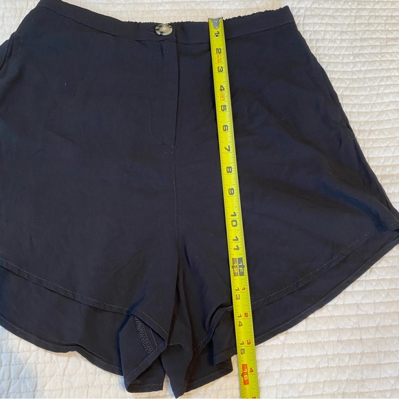 Shore Black Mallorca High Waist Flowy Shorts Size XS - Picture 14 of 16